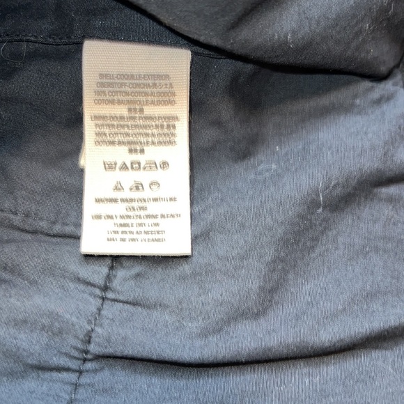 {EUC Free People In Our Nature Washed Black Tie Waist Cargo Jacket Medium} - Picture 11 of 13